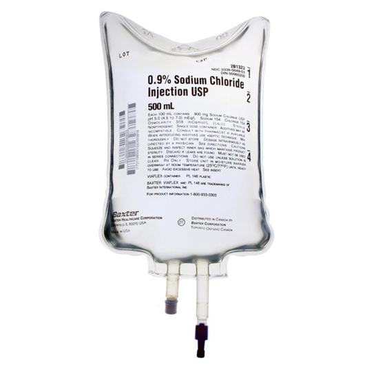 Sodium Chloride 0.9% - IV Bags