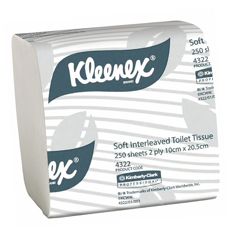 Kleenex - Soft Interleaved Toilet Tissue