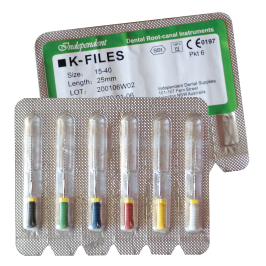 Sterile K-Files - Stainless Steel - 21mm